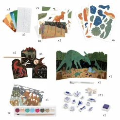 Coffret multi-activités le Monde des Dinosaures