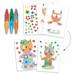 Coffret multi-activités Les animaux et leurs maisons