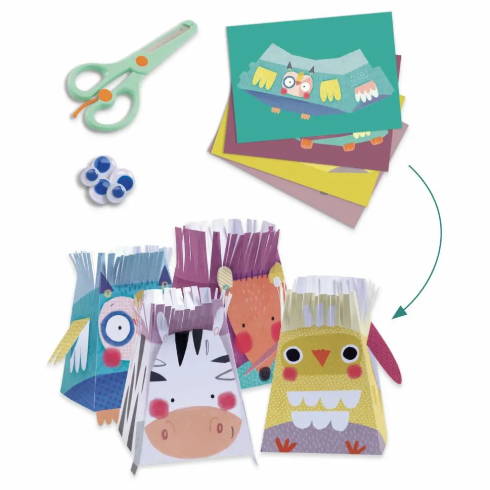 Coffret multi-activités Les animaux et leurs maisons