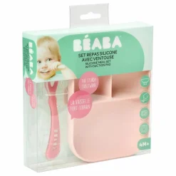 Coffret repas en silicone | Rose