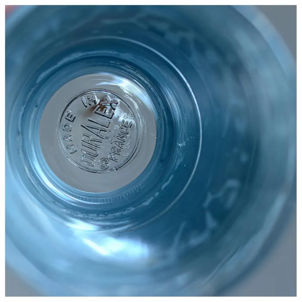 Coffret repas en verre - 3 pièces | Bleu