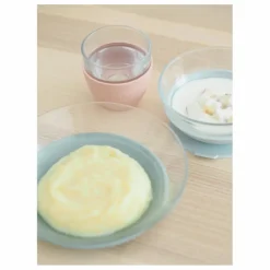 Coffret repas en verre - 3 pièces | Rose