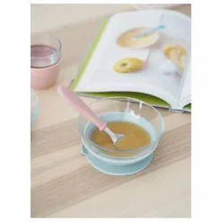 Coffret repas en verre - 3 pièces | Rose