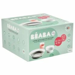 Coffret repas en verre - 3 pièces | Rose