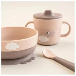 Coffret repas Happy Clouds | Rose pêche