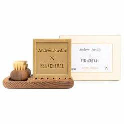Coffret savon et brosse x Fer à Cheval