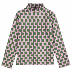 Col Roulé Chaîne | Rose