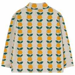 Col Roulé Côtelé Pommes Coton Bio | Crème