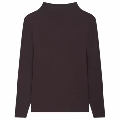 Col Roulé Femme Manches Longues en Modal | Noir