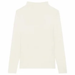Col Roulé Femme Manches Longues en Modal | Sable
