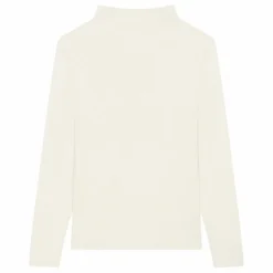 Col Roulé Femme Manches Longues en Modal | Sable