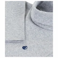 Col Roulé Logo | Gris chiné