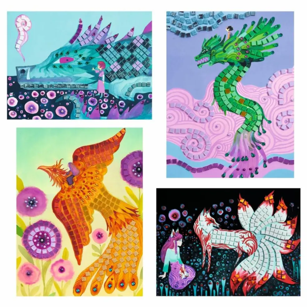 Collage Créatures légendaires