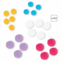 Collage Pompons - Janod x Hachette