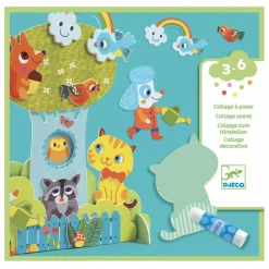 Collages des petits Copains au jardin