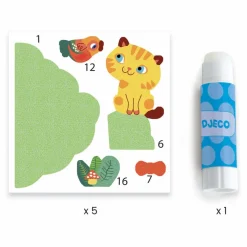 Collages des petits Copains au jardin