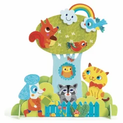 Collages des petits Copains au jardin