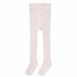 Collant Côtelé Coton Bio | Lilas