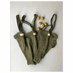 Collants à Bretelles Coton Bio | Vert