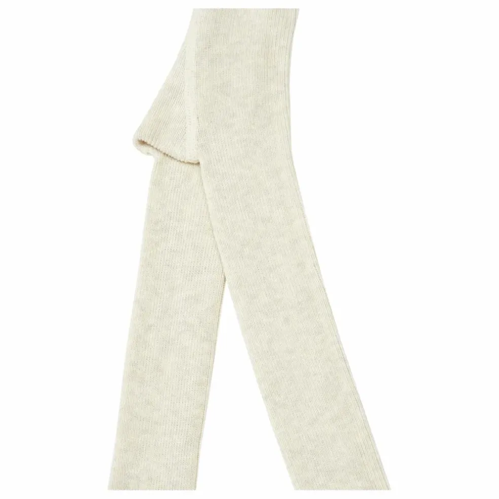 Collants à Bretelles Coton Bio | Ecru