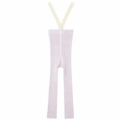 Collants à Bretelles Coton Bio Sans Pieds | Lavande