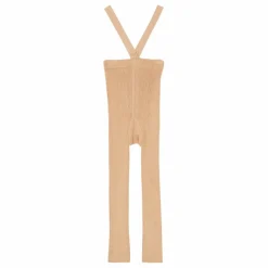 Collants à Bretelles Coton Bio Sans Pieds | Marron glacé