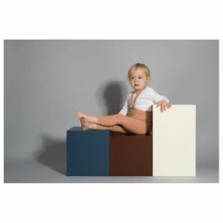 Collants à Bretelles Coton Bio Sans Pieds | Marron glacé