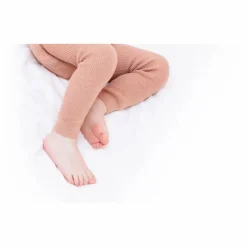 Collants à Bretelles Coton Bio Sans Pieds | Marron glacé