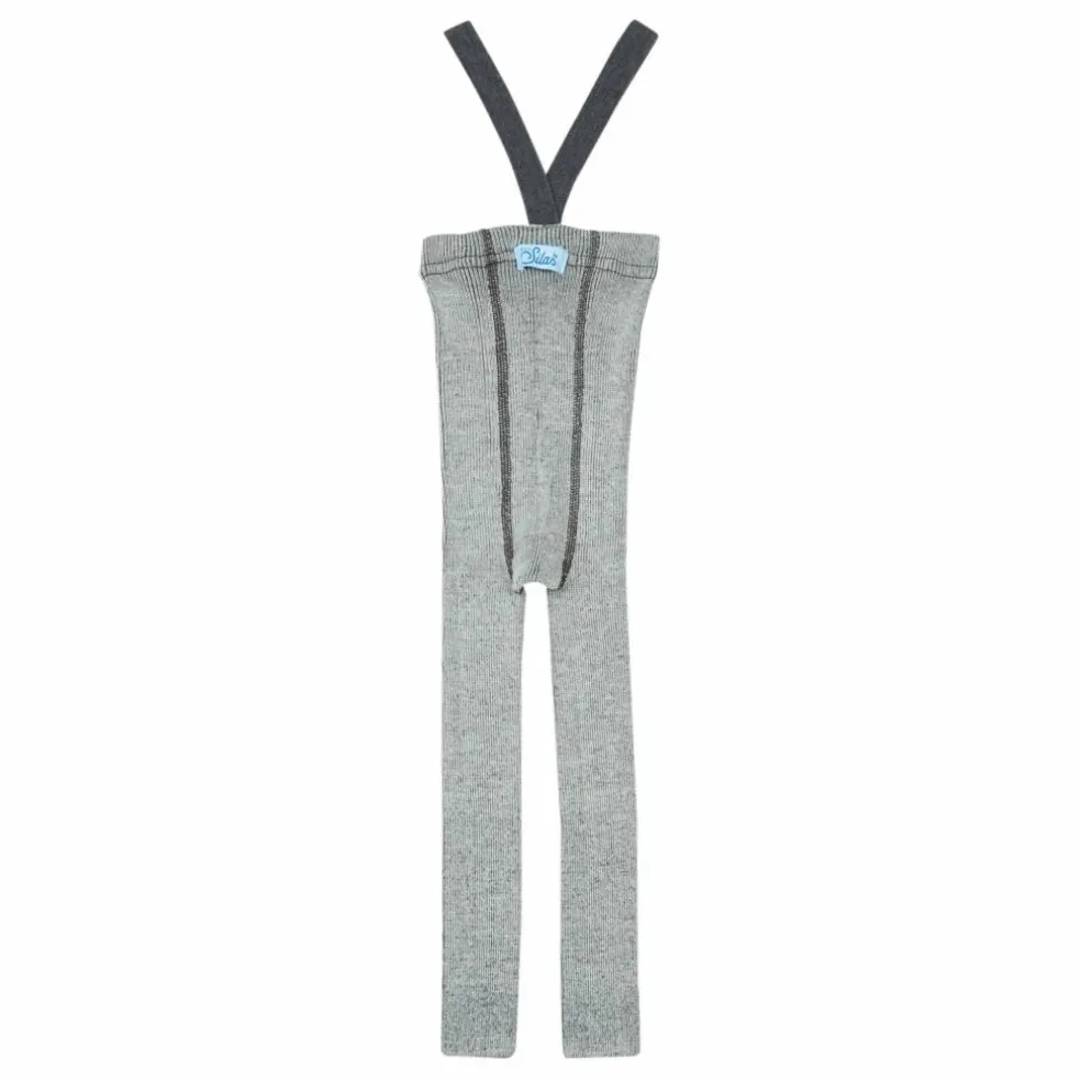 Collants à Bretelles Laine | Gris