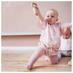 Collants Antidérapants Genoux et Pieds | Rose