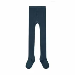 Collants Coton Bio | Bleu gris