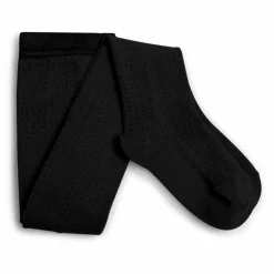 Collants en laine mérinos Angélique | Noir