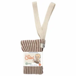 Collants Rayures Coton Bio | Crème