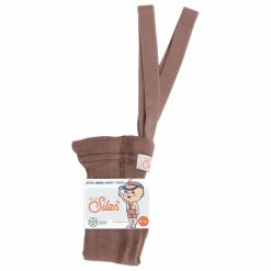Collants Shorty Coton Bio | Marron
