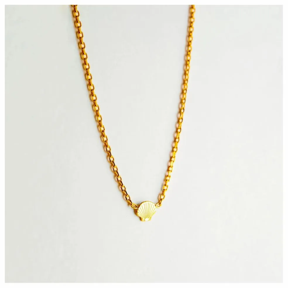 Collier Coquillage | Doré