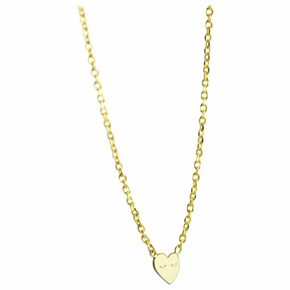 Collier Cœur | Doré
