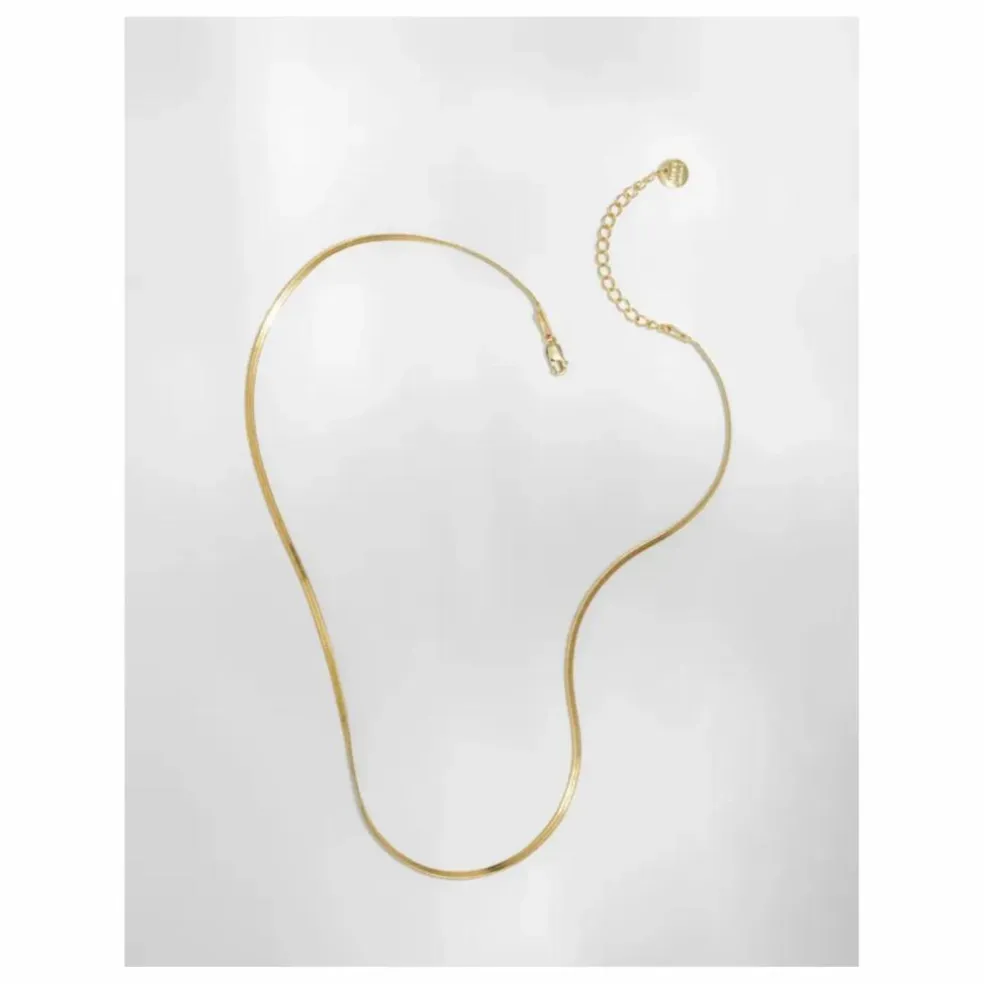 Collier Le Tracé Fin | Doré