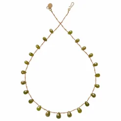 Collier Linwood Drops & Beads | Vésuvianite
