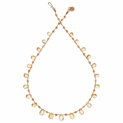 Collier Mill Drops & Beads | Citrine