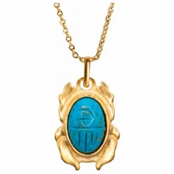 Collier Nefer | Bleu turquoise