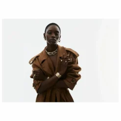 Collier Rondelles | Marron