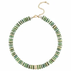 Collier Rondelles | Vert