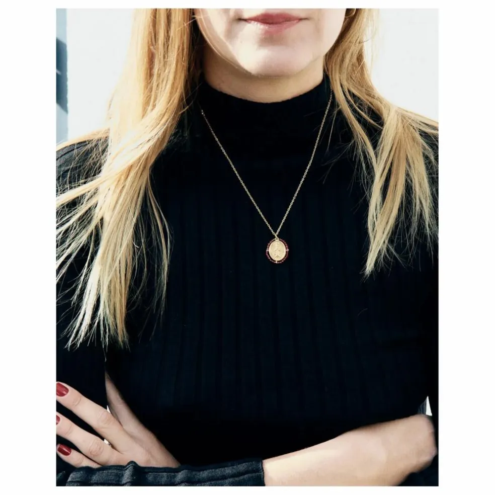 Collier Santa Maria | Grenat