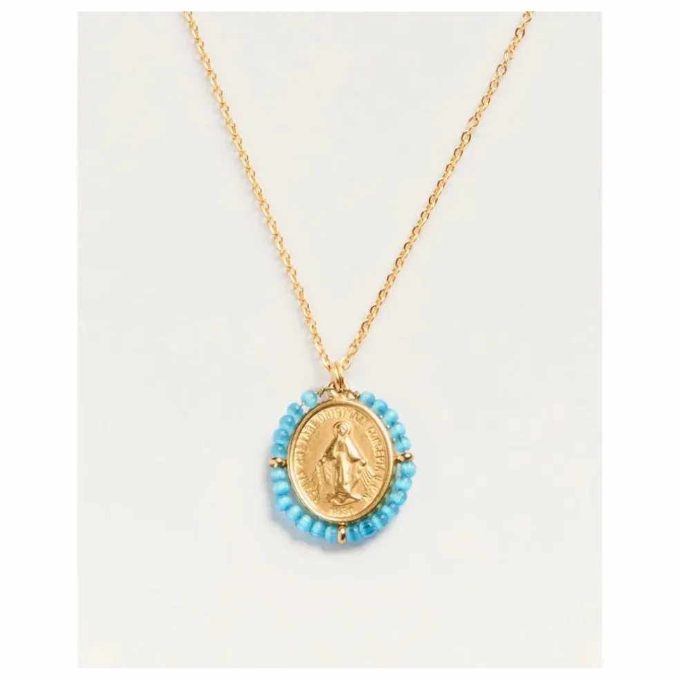 Collier Santa Maria Précieuse | Bleu Clair