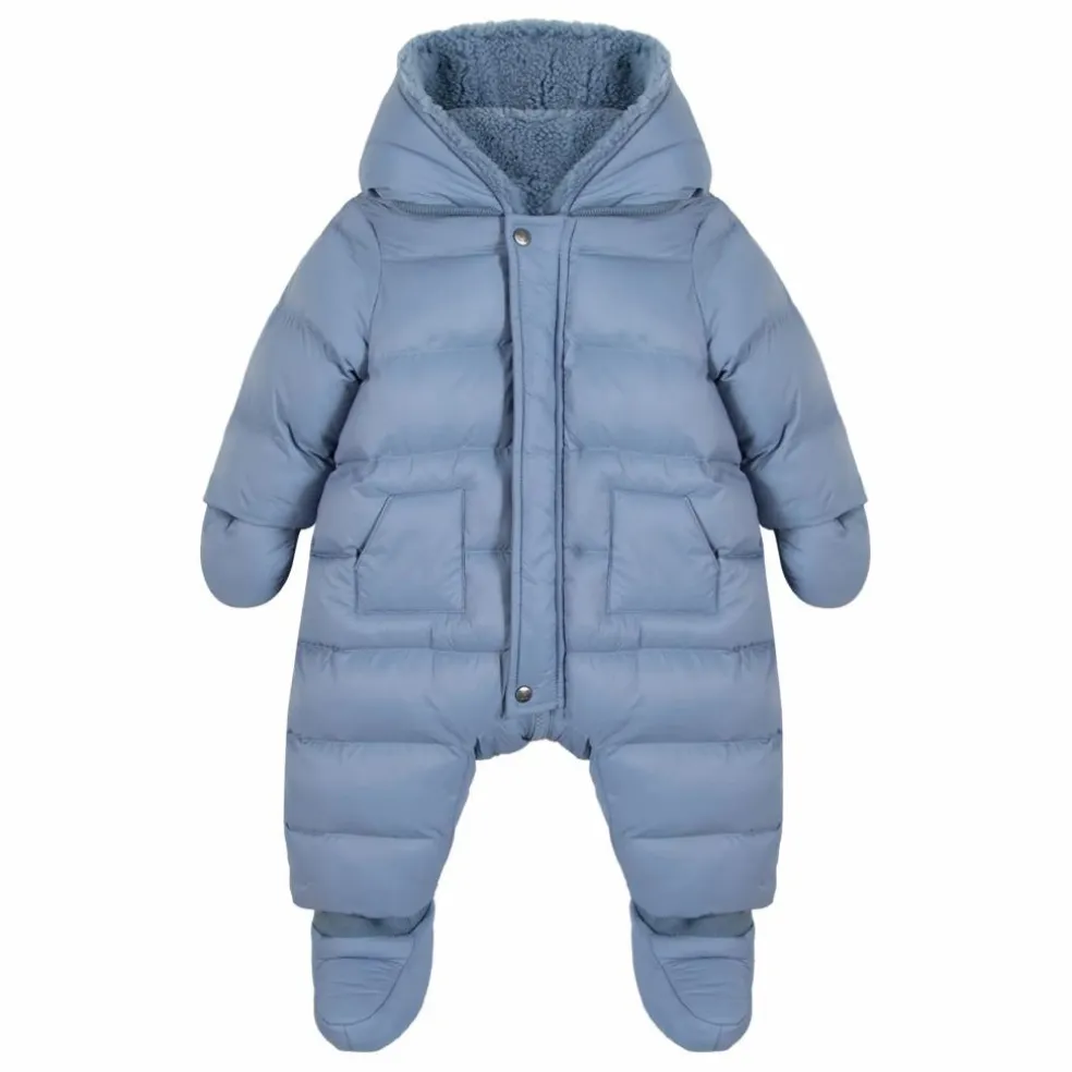 Combi Pilote Sherpa Réversible | Bleu gris