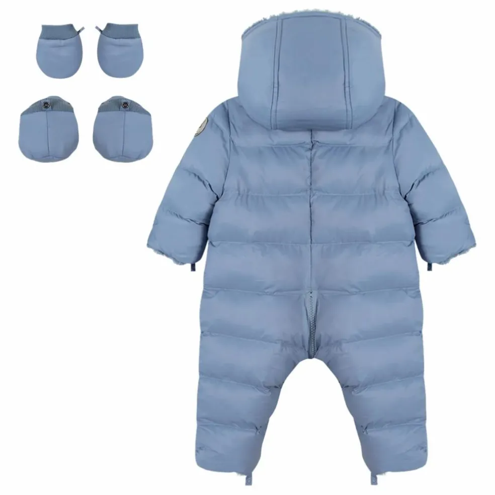 Combi Pilote Sherpa Réversible | Bleu gris