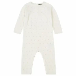 Combinaison Ajourée Mérinos Maman | Ecru
