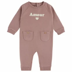 Combinaison Amour Coton Bio | Violet