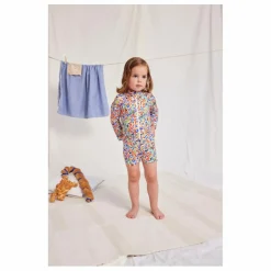 Combinaison Anti UV Matière Recyclée Confetti Bébé | Rose