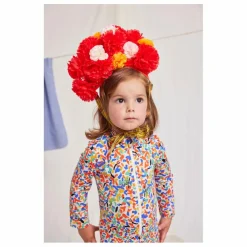 Combinaison Anti UV Matière Recyclée Confetti Bébé | Rose